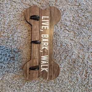 Live, Bark, Walk Wall Hook